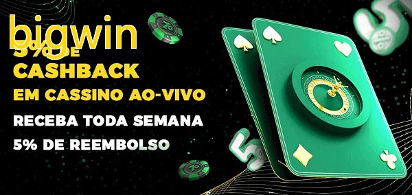 Promoções do cassino ao Vivo bigwin